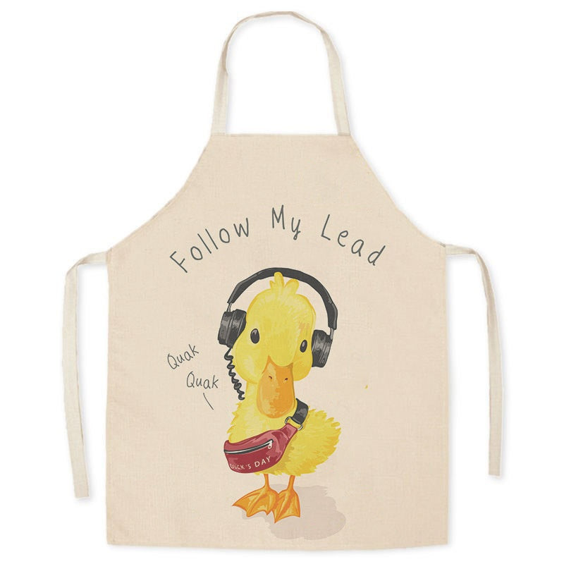 Funny Cartoon Apron for Kids and Adults - Creative Animal Design
