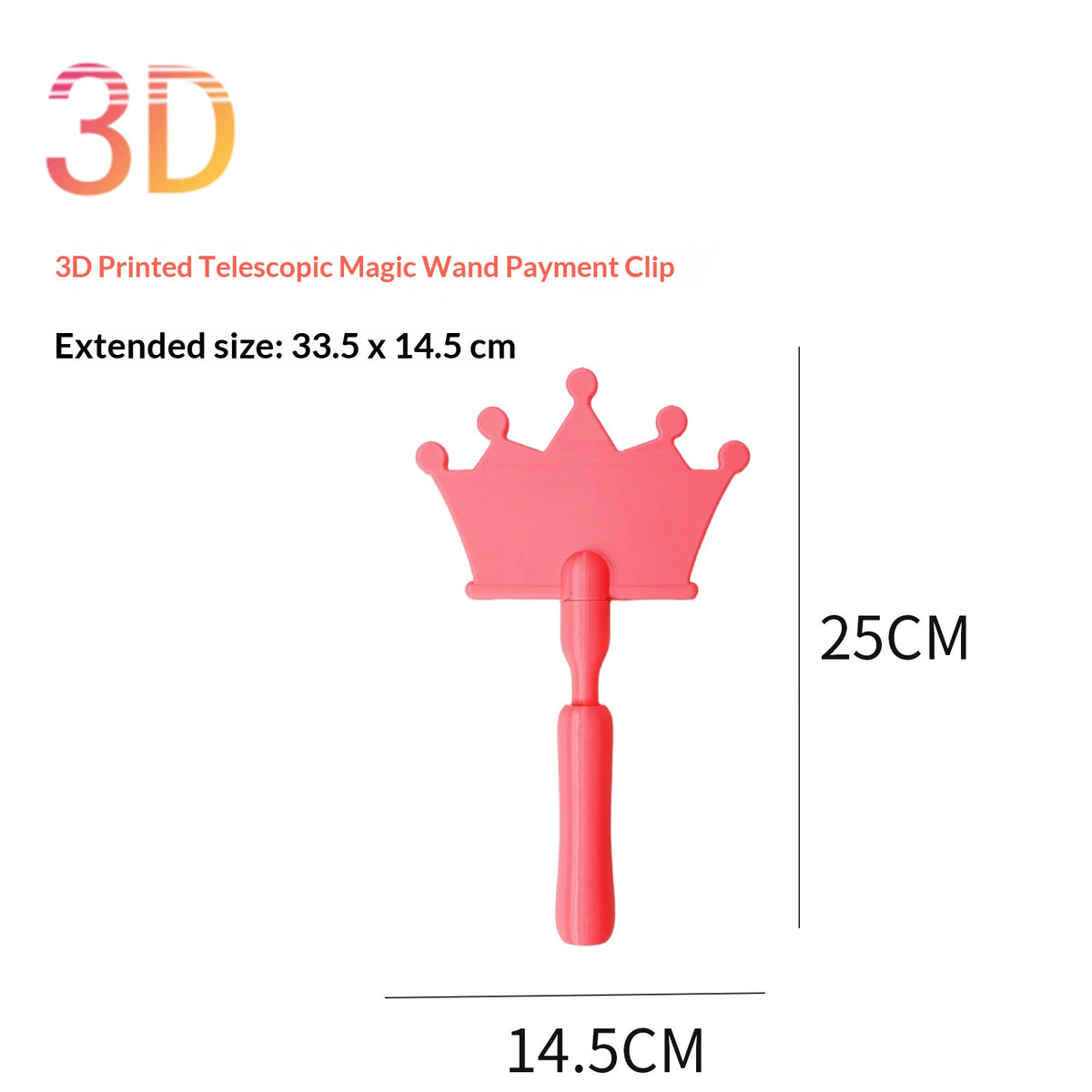 Starry Magic Wand Non-Contact Payment Card Holder - Home Office Storage