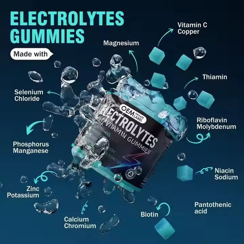 Electrolyte Jelly Energy Support - 120 Tablets