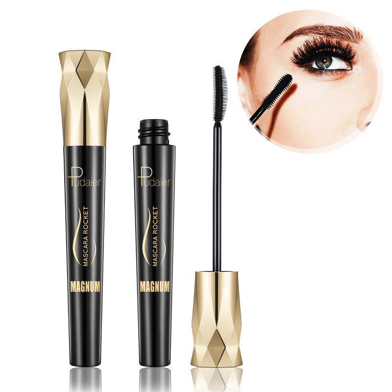 Waterproof 4D Curl Mascara - Thick, Long, Not Smudge, Black