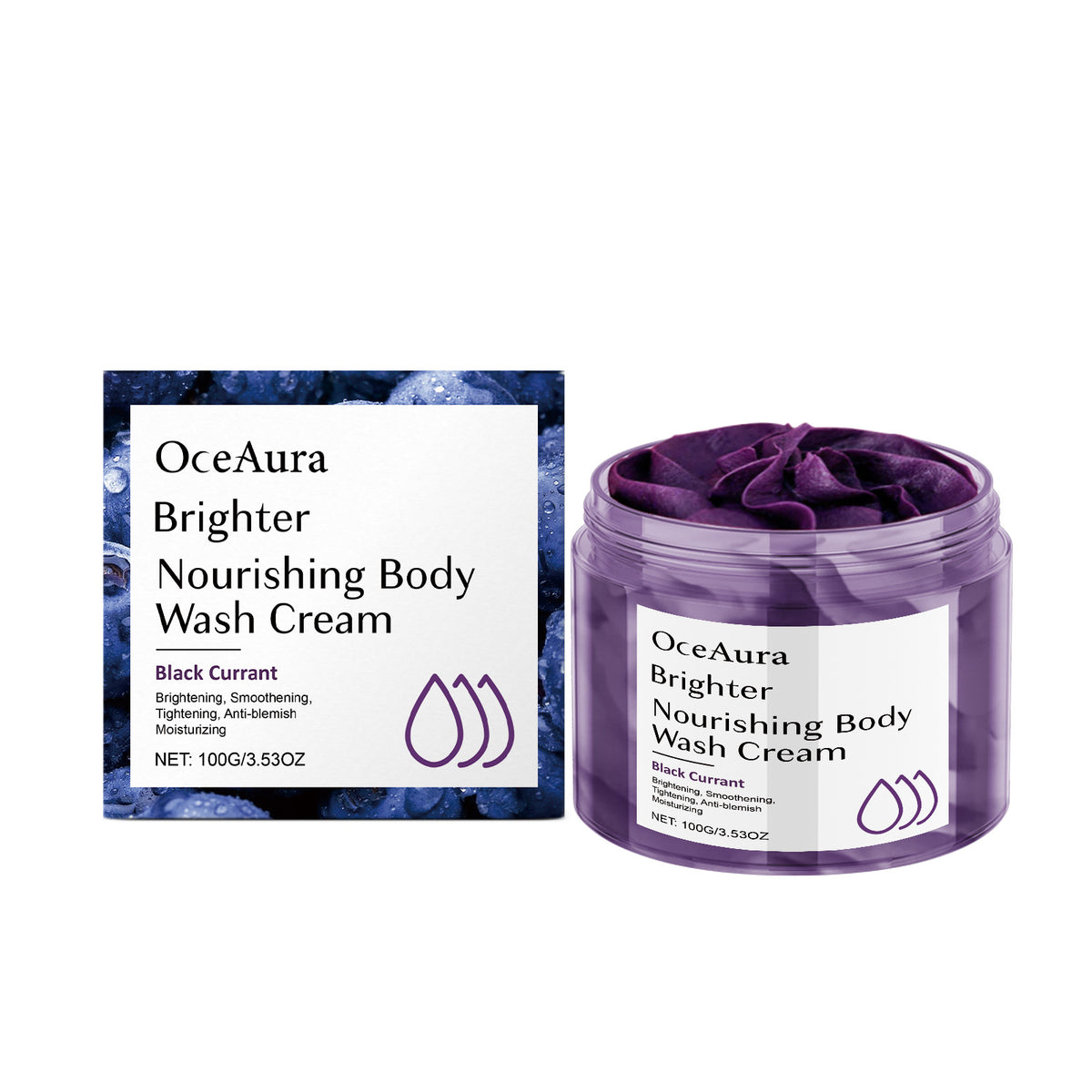 Nourishing Body Bath Cream Gentle Cleaning