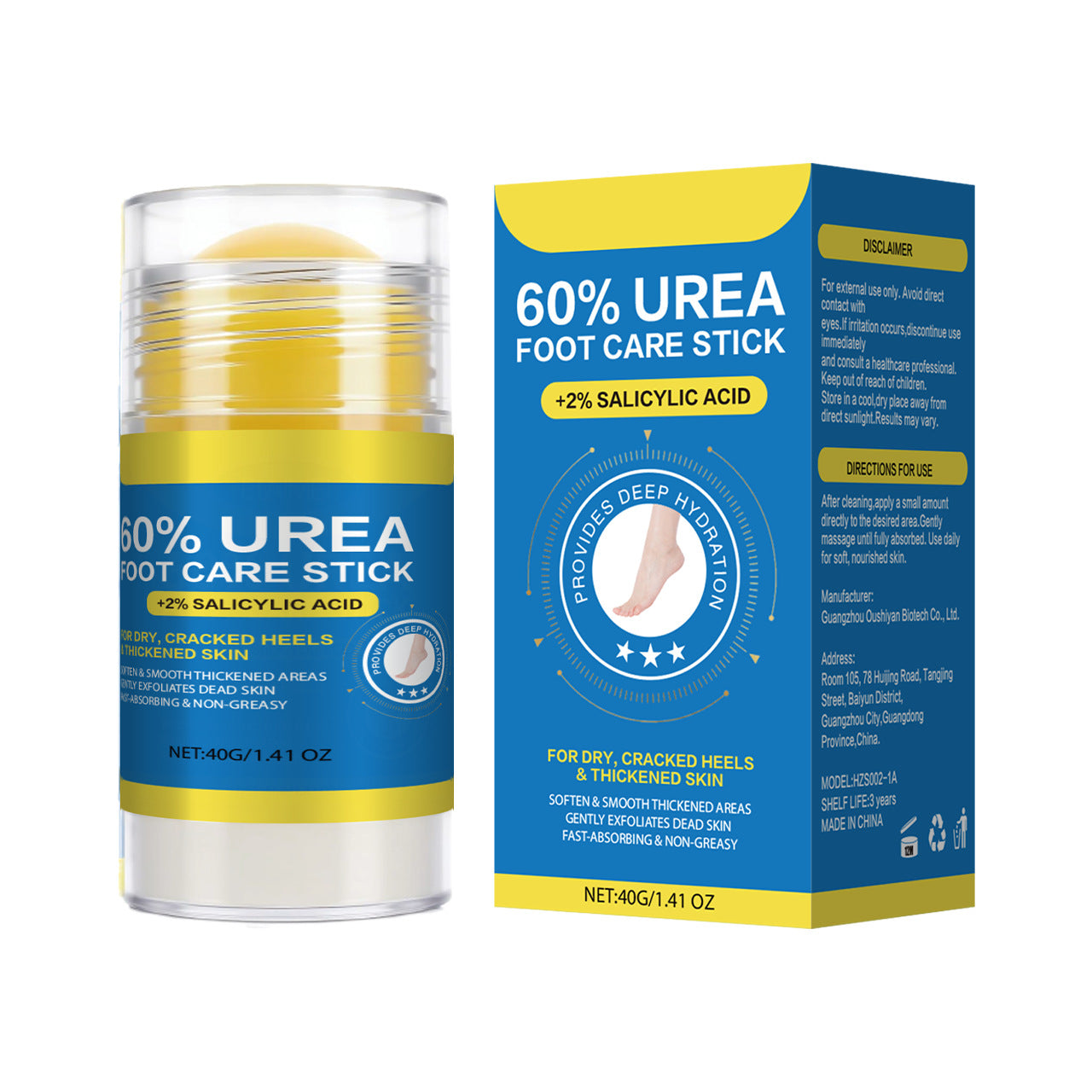 Foot Cream for Crack Relief and Moisturizing - Repairing Heel Softener