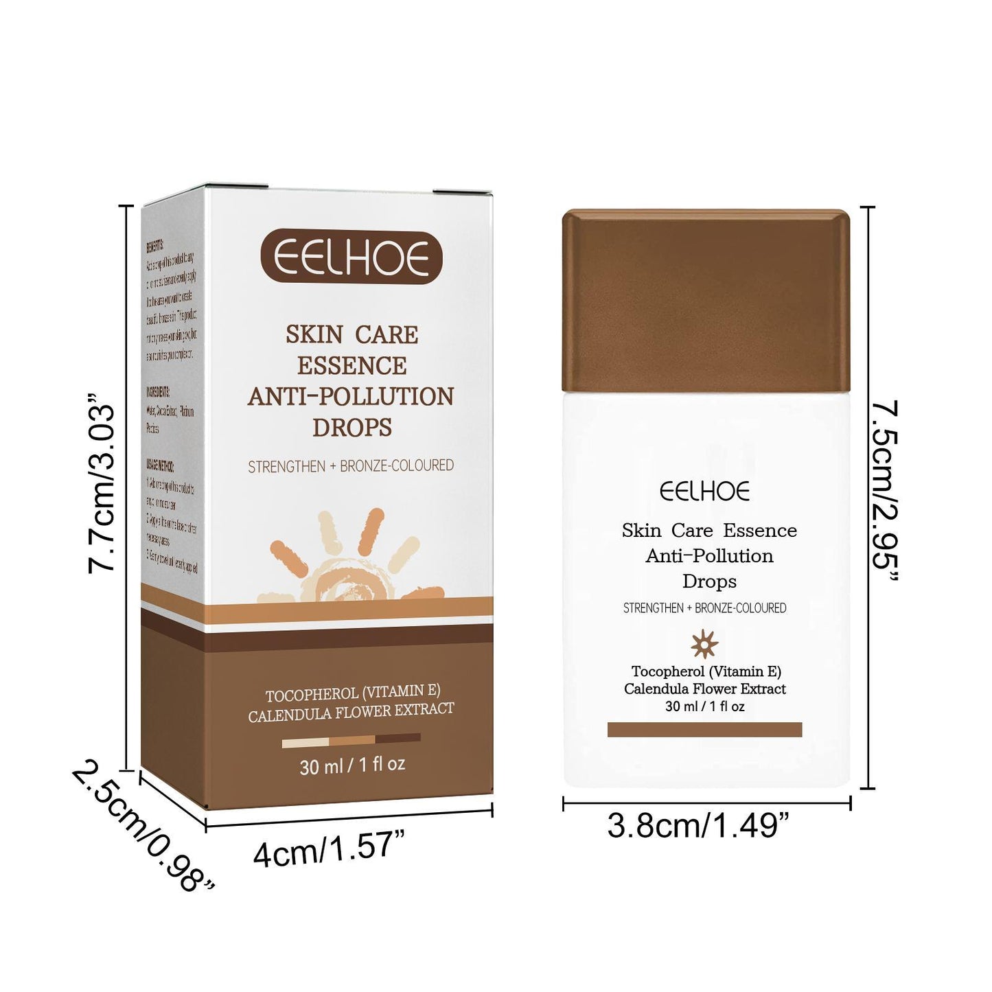 Self-Tanning Cream - Moisturizing & Firming Bronze Sun Tan Lotion, 1oz