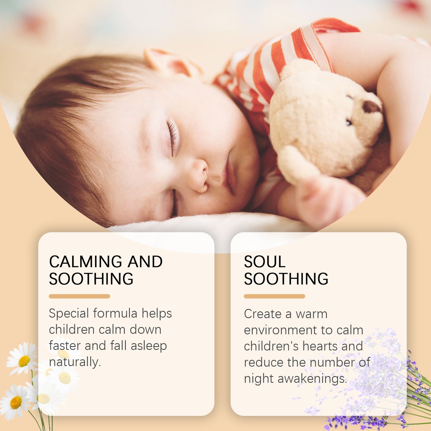 Lavender Bedtime Lotion for Children - Deeply Moisturizing Sleep Body Cream