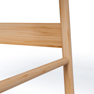Bamboo Computer Desk - Modern Writing Desk for Home Office