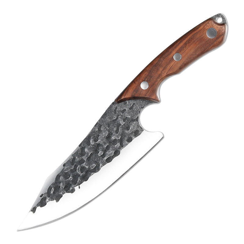 7 Inch Hand Forged Stainless Steel Kitchen Knife - Multipurpose Chef's Knife