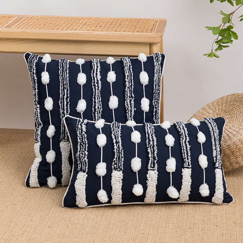 Bohemian Tufted Pillowcase Set - Nordic Style Geometric Decorative Pillows