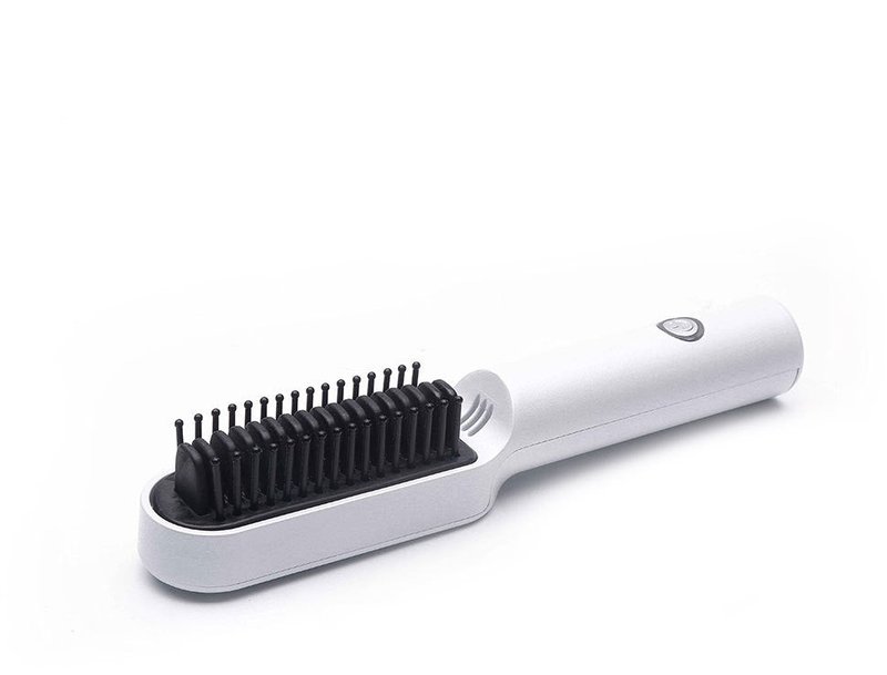 Wireless USB Hair Straightener & Curling Iron - Rechargeable Portable Styling Tool