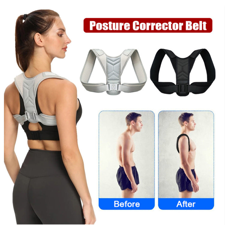 Posture Corrector Band for Back Clavicle Support Anti-Humpback Brace Adjustable