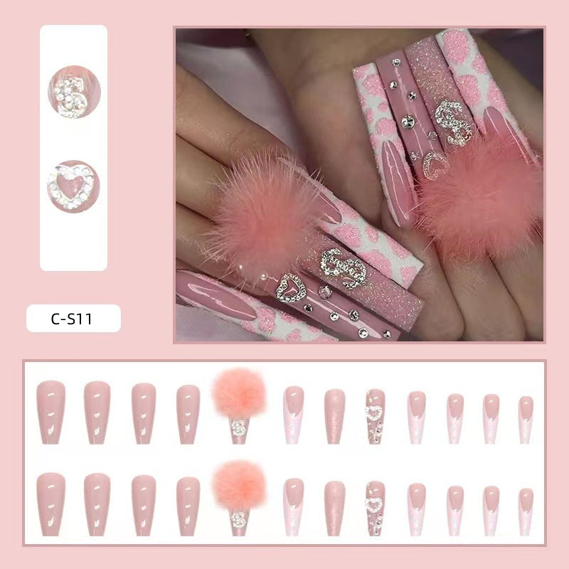 Nail Stickers 24-Piece Set - Bow & Butterfly Design