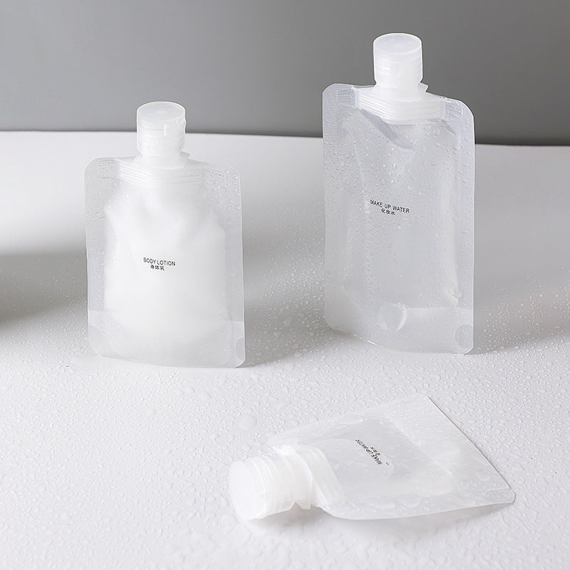 Disposable Travel Skincare Subpackaging Bags - 30ML, 50ML, 100ML