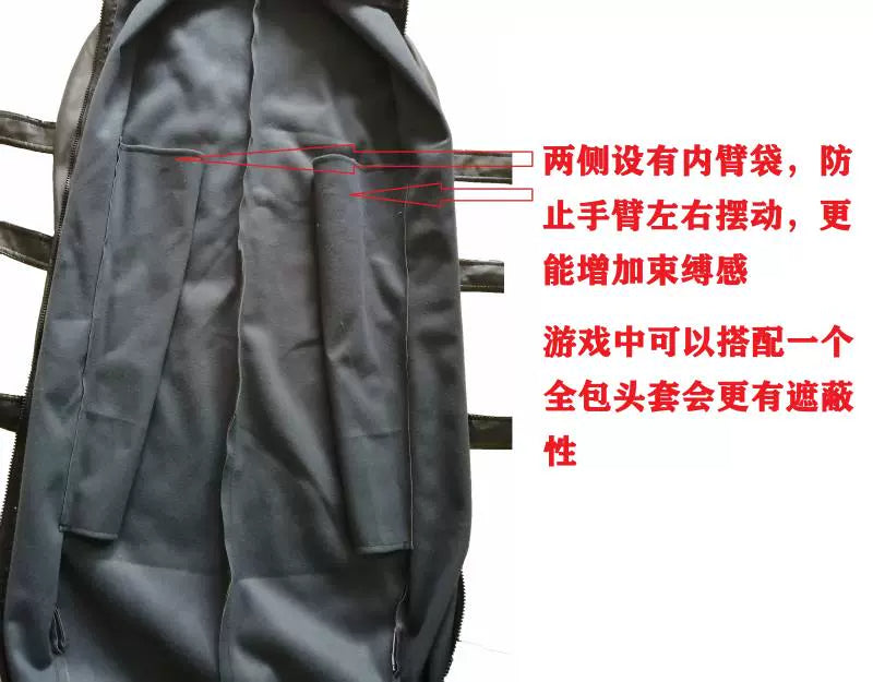 Adult Restraint Binding Bag for Men and Women, Multiple Sizes