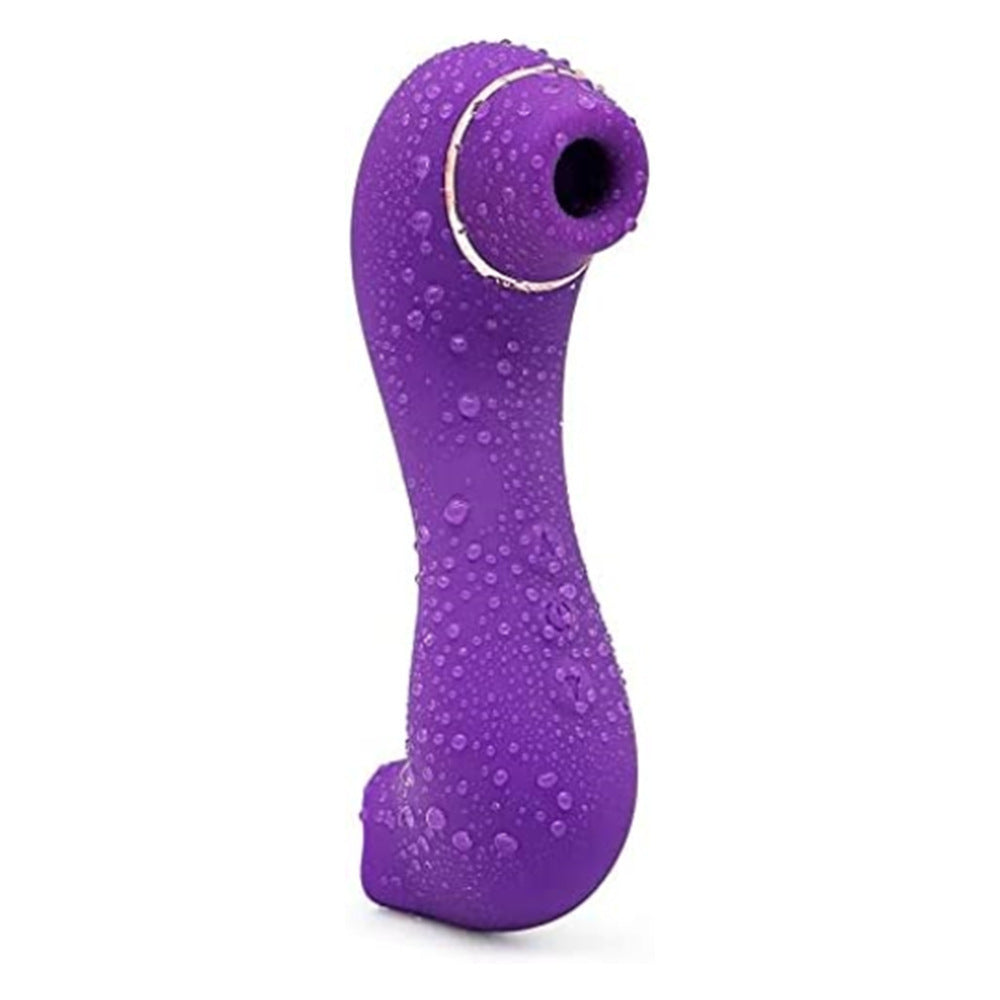 Female Tongue Licking Sucking Toy with Silicone Handle, Multiple Colors