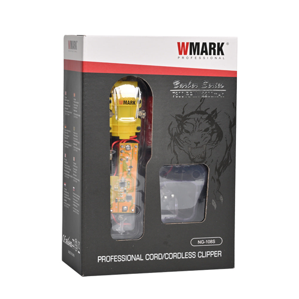 Rechargeable Hair Clipper NG-108S - Transparent