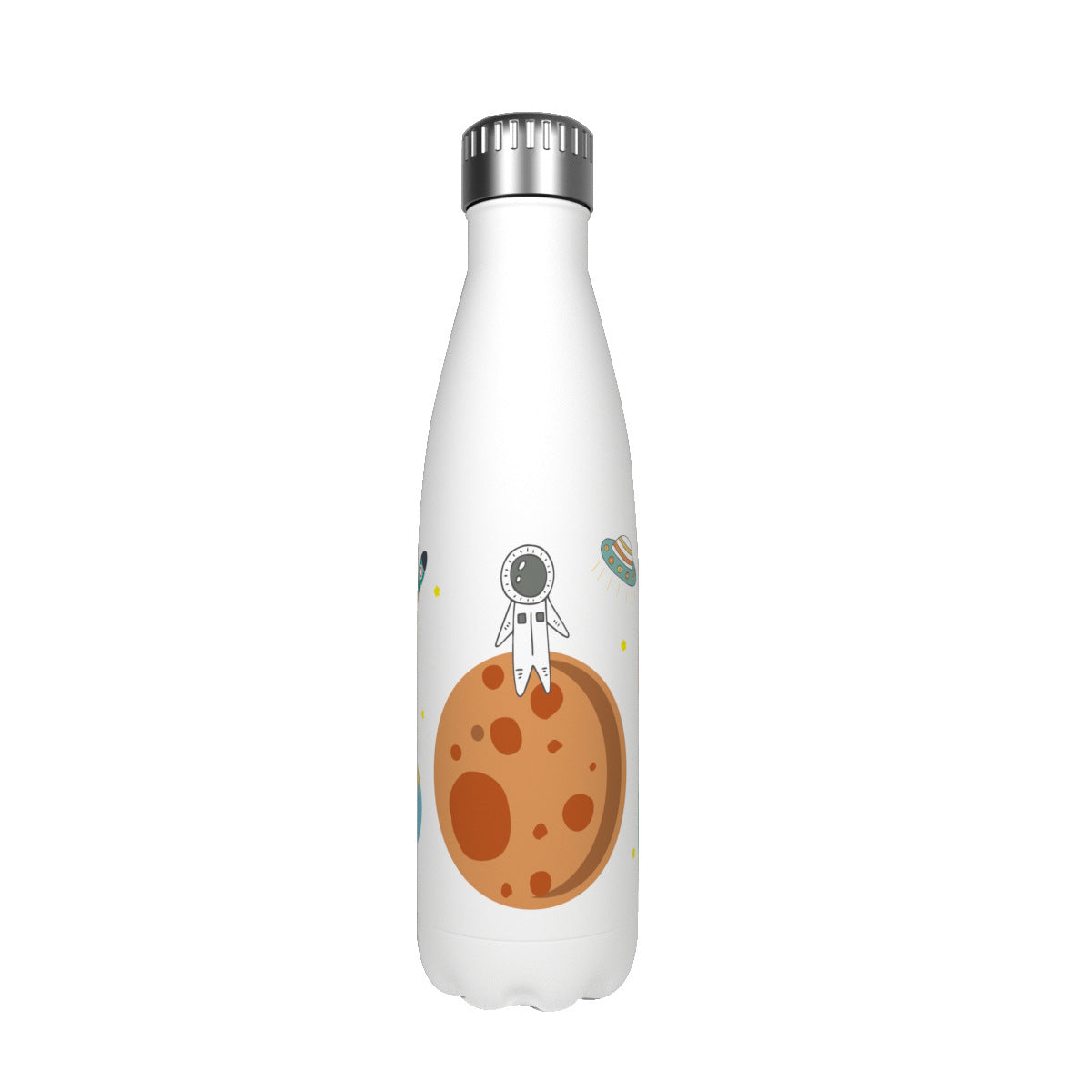 Cute Cartoon Stainless Steel Large Volume Bottle with Variety Designs