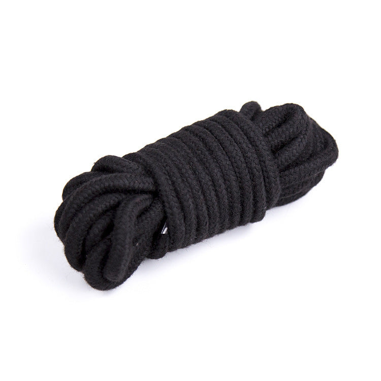 Adult Wellness Toy Set with Leather Whip & Plush Restraints - Black, Red, Purple, Pink