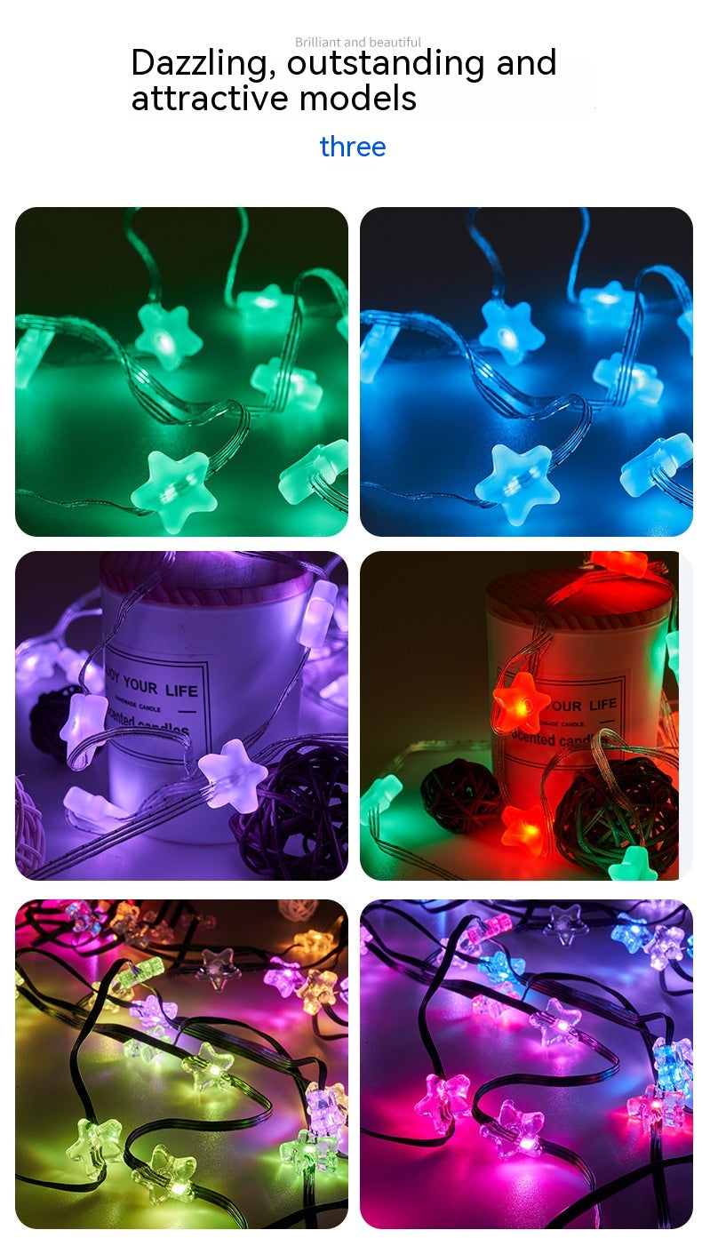RGB Color LED Fairy String Lights 10M 50/66 Bulbs Remote & App Control