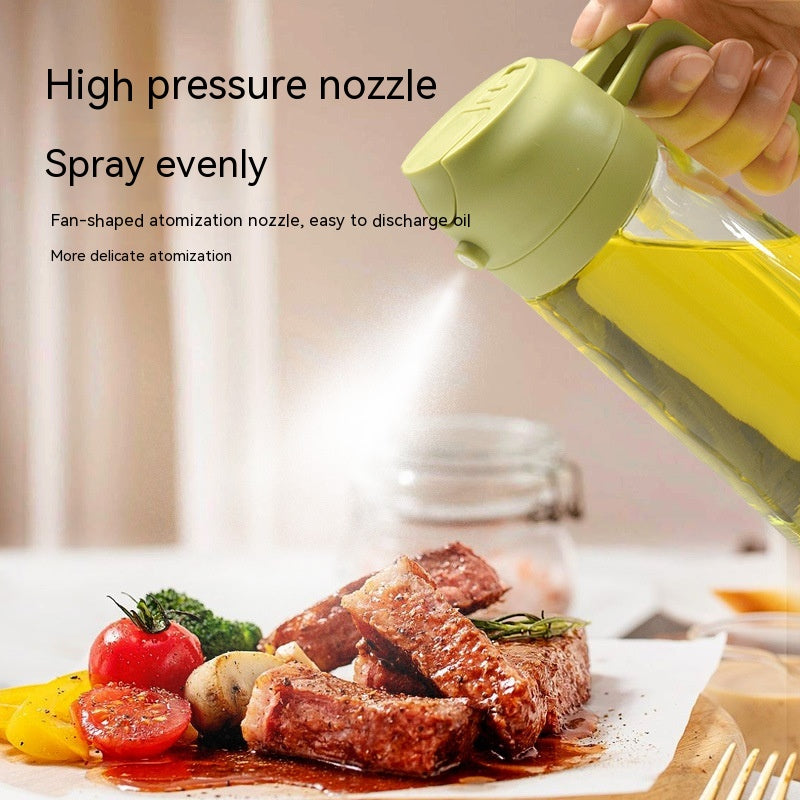 Two-in-One Oil Spray Dispenser for Kitchen & Barbecue - Capacity Options