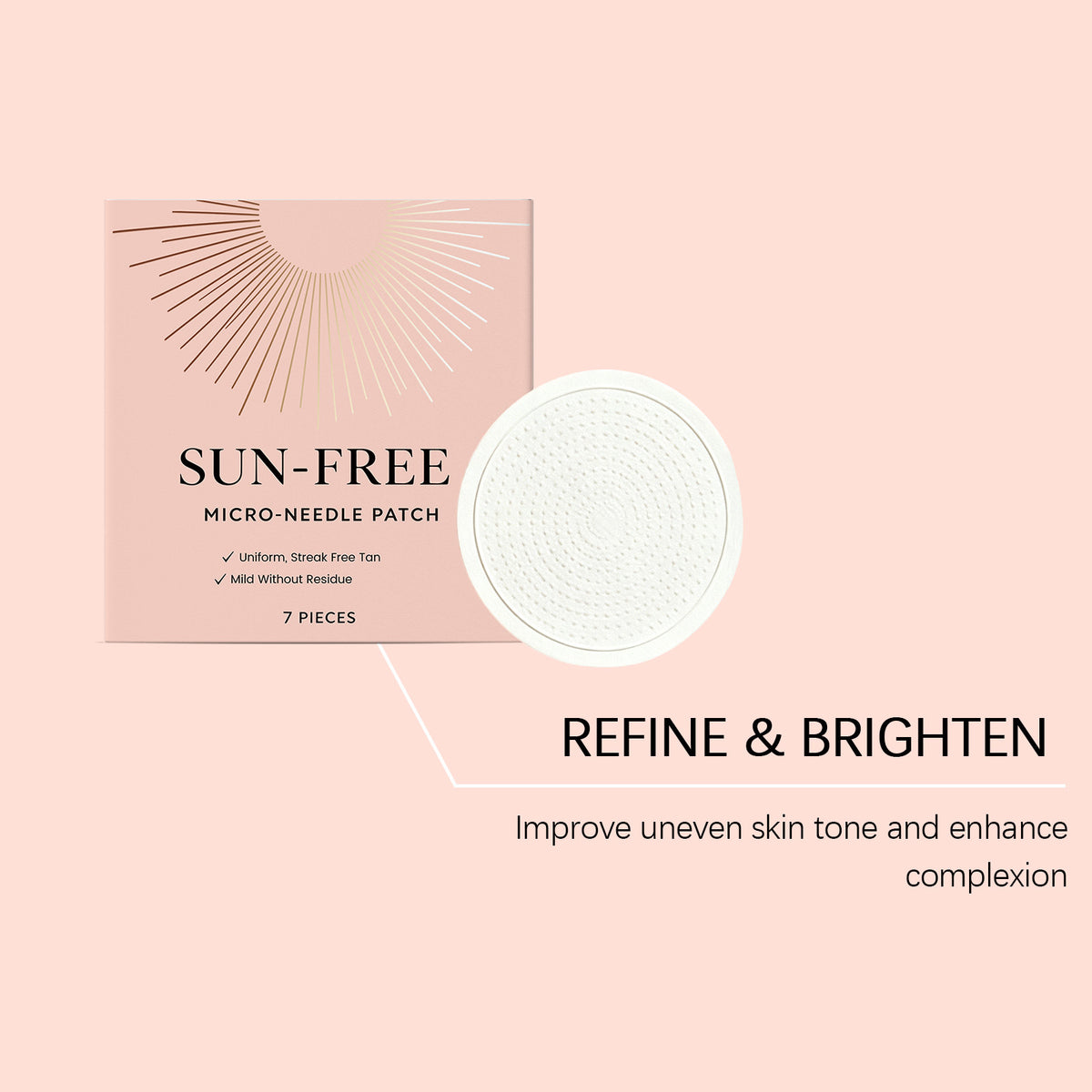 Skin Brightening Micro-Needle Patch - 7 Pieces
