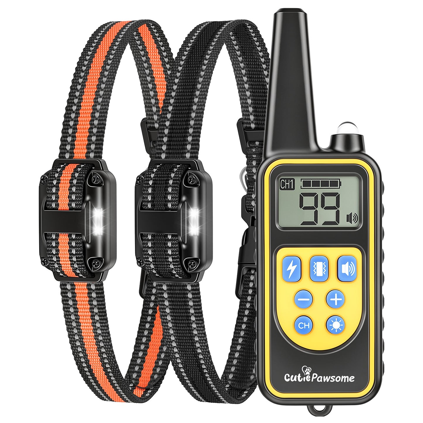 Dog Training Collar with Remote - Waterproof, Long Range, Multi-Mode