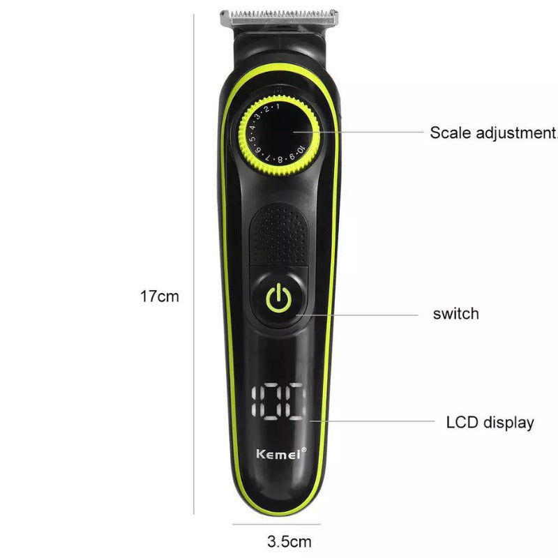 5-in-1 Electric Hair Clipper Trimmer - USB Rechargeable