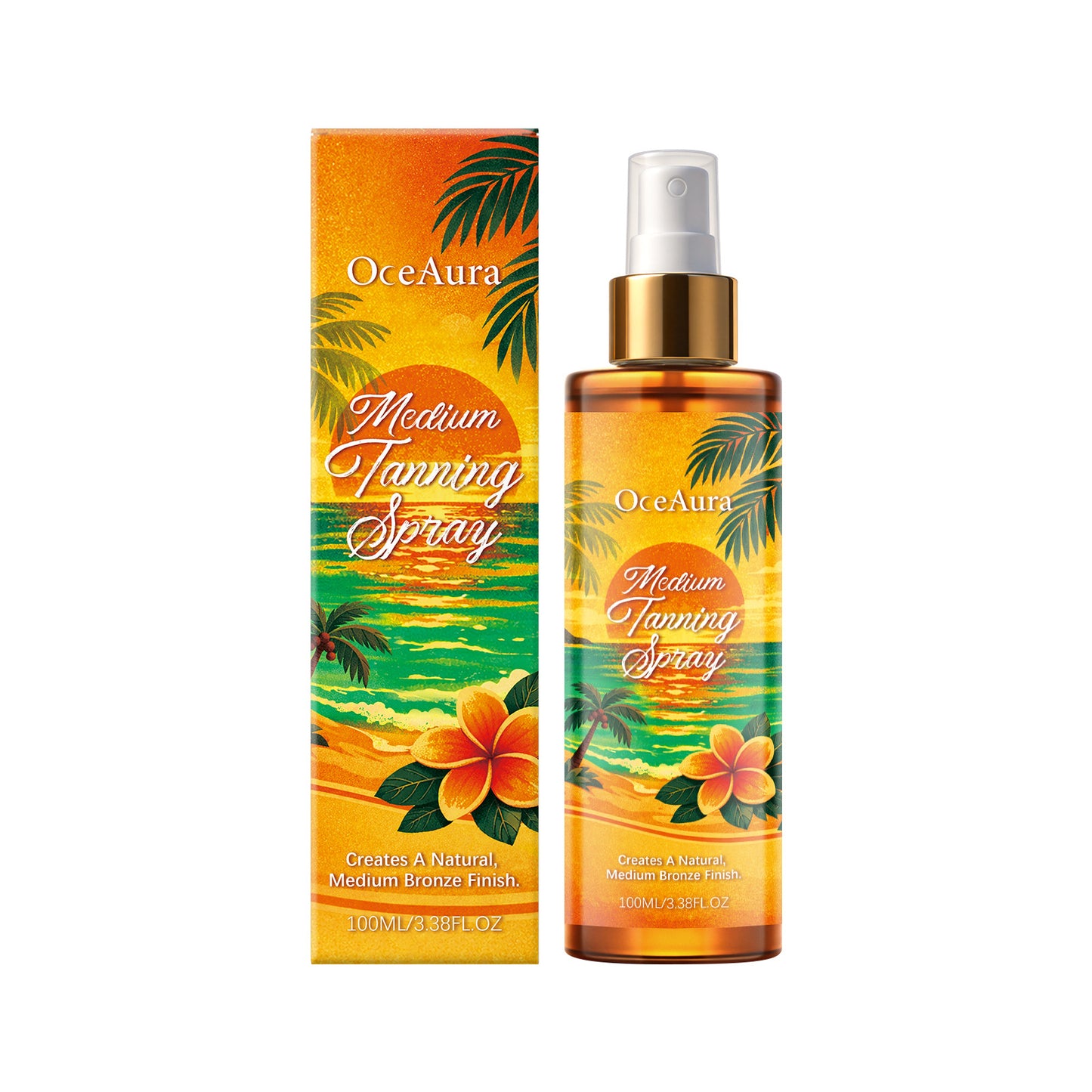 Darkening Spray for Tanning - Outdoor Body Self-Tanner 100ml