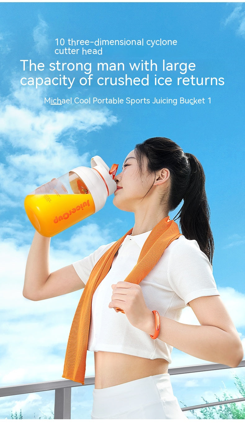 Portable Juicer Electric Fruit Extractor with Multi-Function Juice Cup