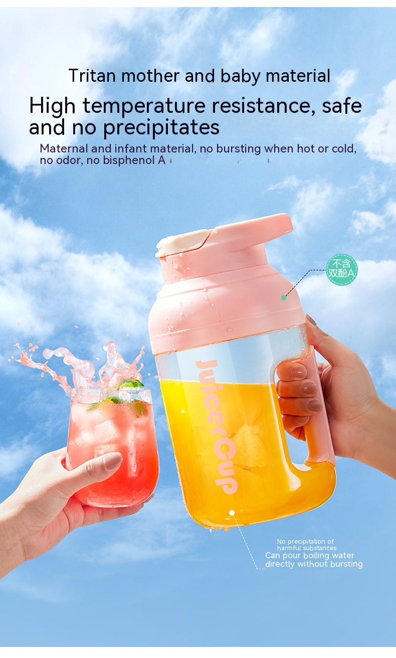 Portable Juicer Electric Fruit Extractor with Multi-Function Juice Cup