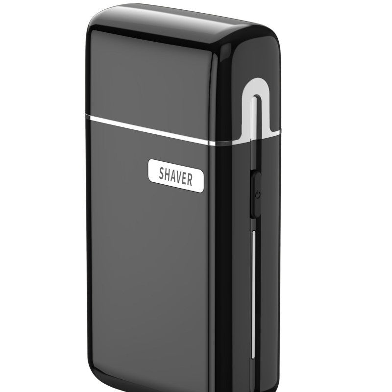 Rechargeable Waterproof Mini Electric Shaver with Floating Cutter Head - Type-C Charging