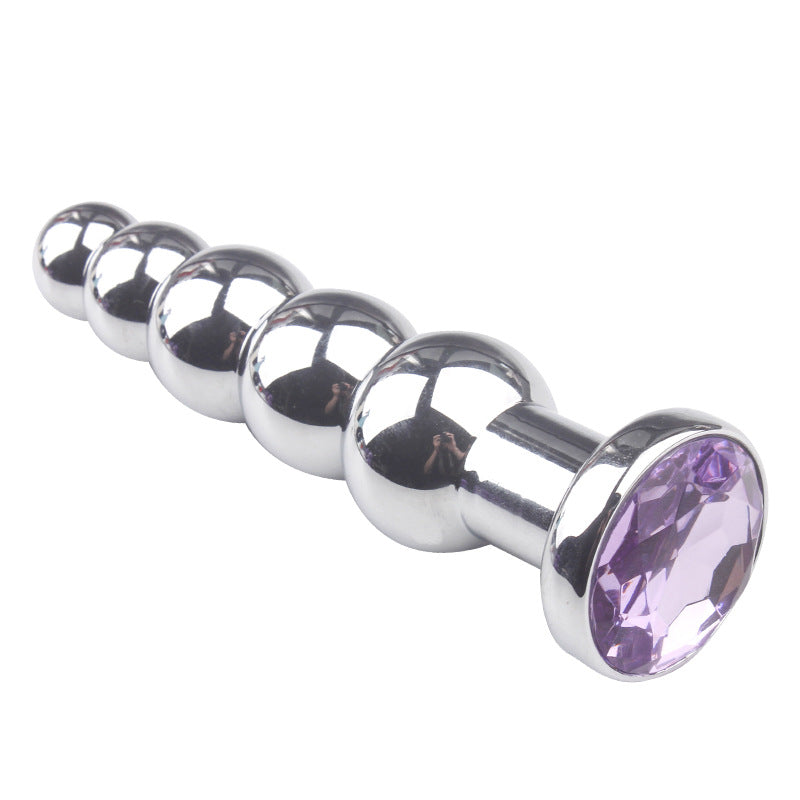 Metal Diamond Pagoda Butt Plug - Adult Wellness, Back Court, Multiple Colors