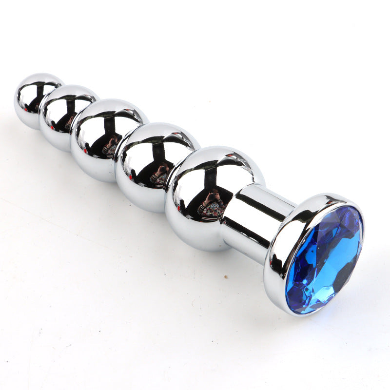 Metal Diamond Pagoda Butt Plug - Adult Wellness, Back Court, Multiple Colors