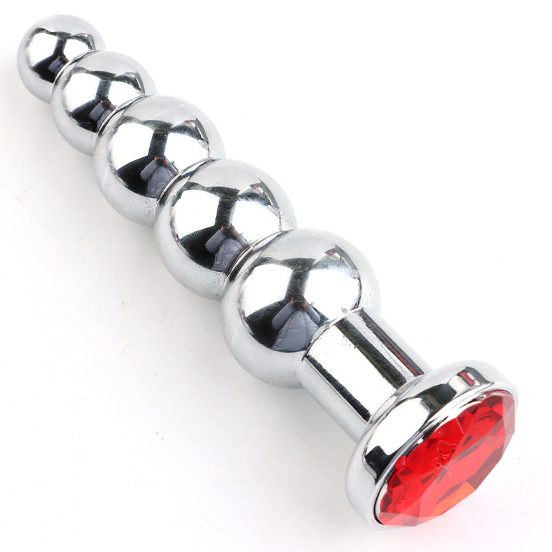 Metal Diamond Pagoda Butt Plug - Adult Wellness, Back Court, Multiple Colors