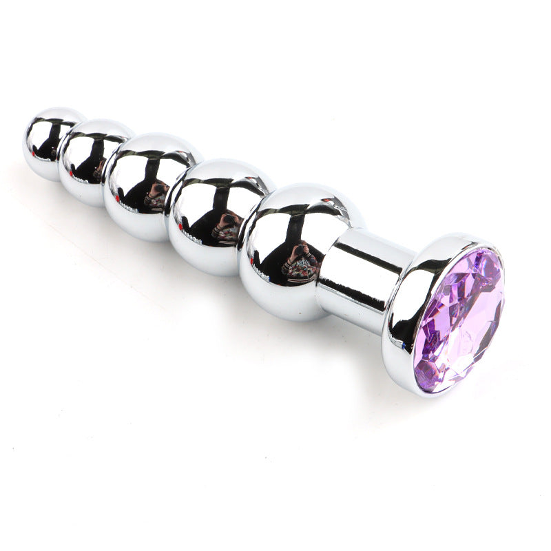 Metal Diamond Pagoda Butt Plug - Adult Wellness, Back Court, Multiple Colors