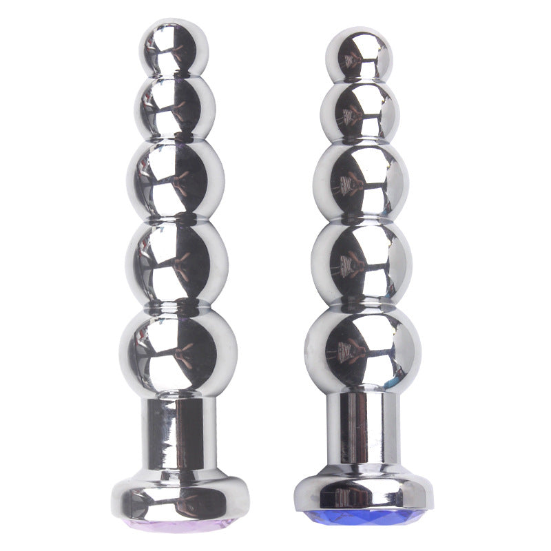 Metal Diamond Pagoda Butt Plug - Adult Wellness, Back Court, Multiple Colors