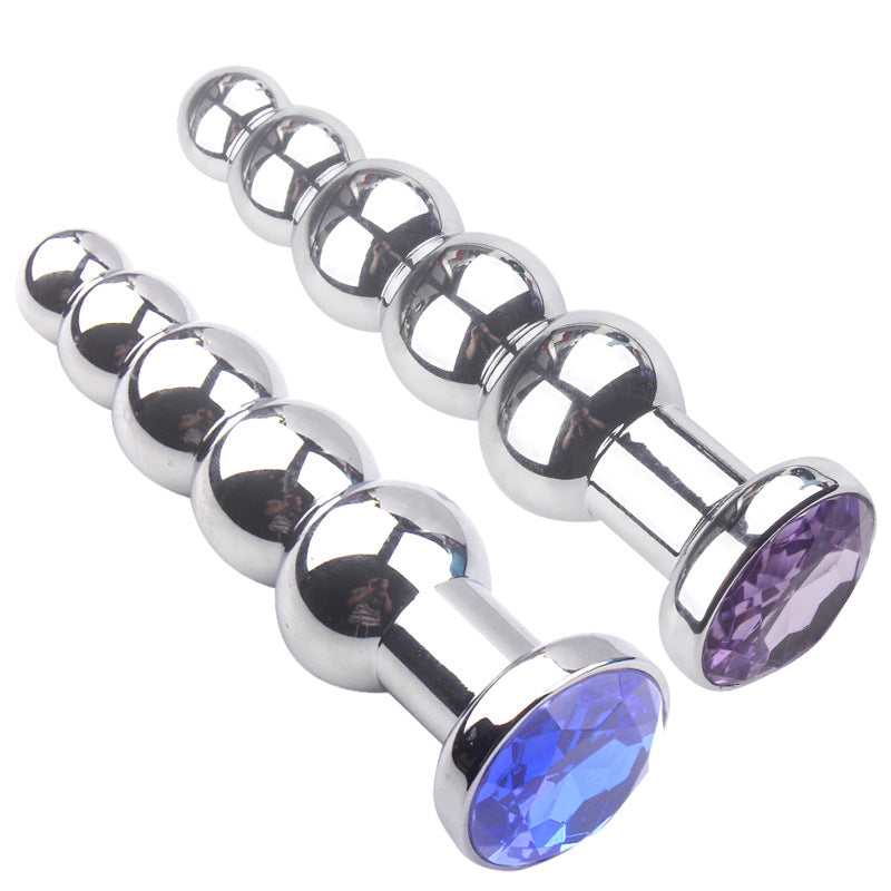 Metal Diamond Pagoda Butt Plug - Adult Wellness, Back Court, Multiple Colors