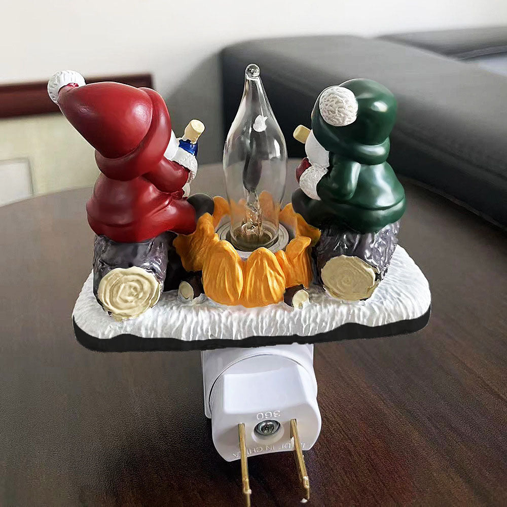 Christmas Night Light - Santa Claus European Style Small Night Lamp