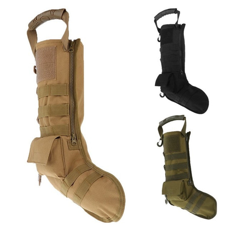 Military Christmas Stockings Bag Outdoor Hanging Ornament - Festive & Party Supplies