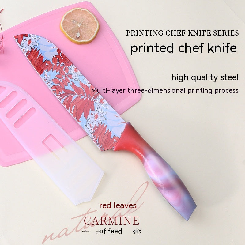 Stainless Steel Chef Knife for Kitchen Cooking & Food Prep