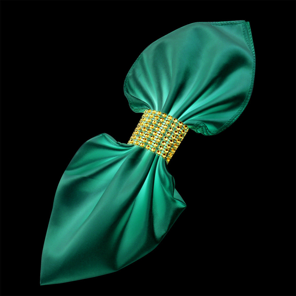Set of 10 Napkin Rings for Hotel & Home Table Settings - Multiple Colors