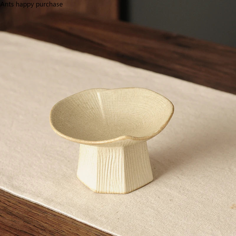 Vintage Ceramic Snack Tray for Kitchen Storage & Serving