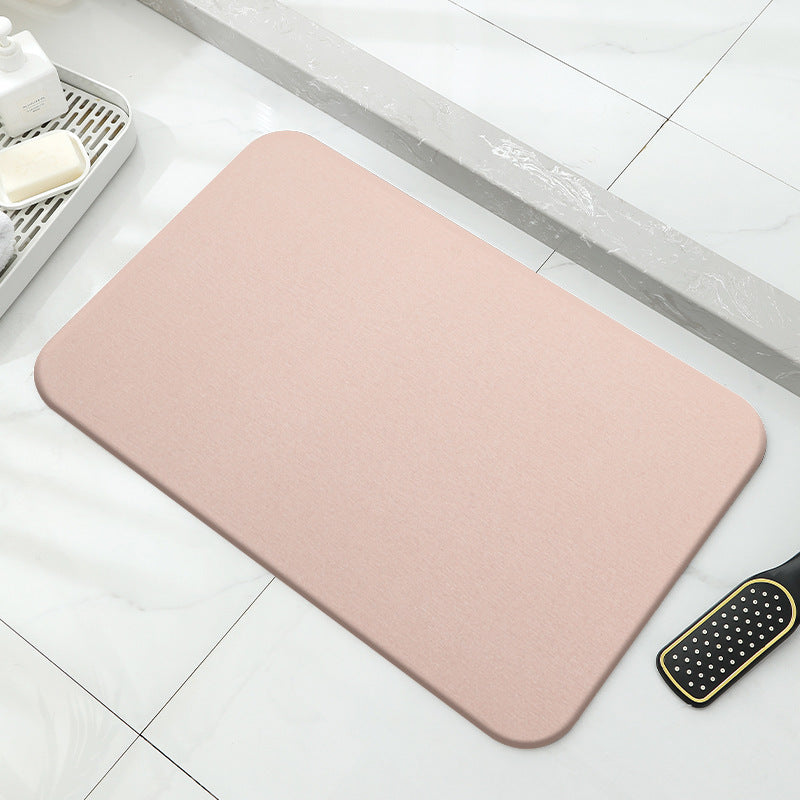 Diatom Ooze Non-slip Bathroom Mat Water-Absorbing Quick-Drying Floor Mat