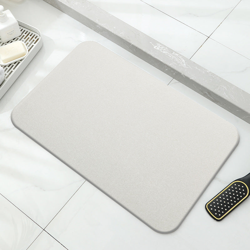 Diatom Ooze Non-slip Bathroom Mat Water-Absorbing Quick-Drying Floor Mat