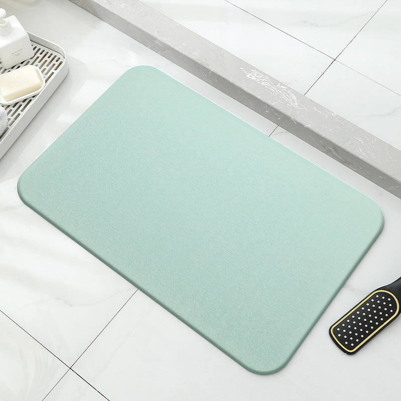 Diatom Ooze Non-slip Bathroom Mat Water-Absorbing Quick-Drying Floor Mat