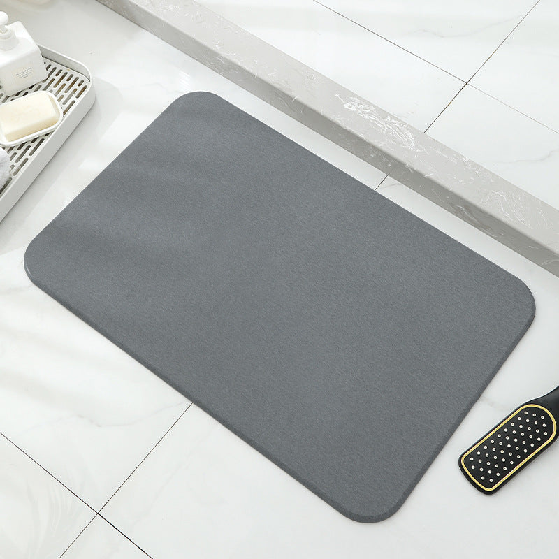 Diatom Ooze Non-slip Bathroom Mat Water-Absorbing Quick-Drying Floor Mat