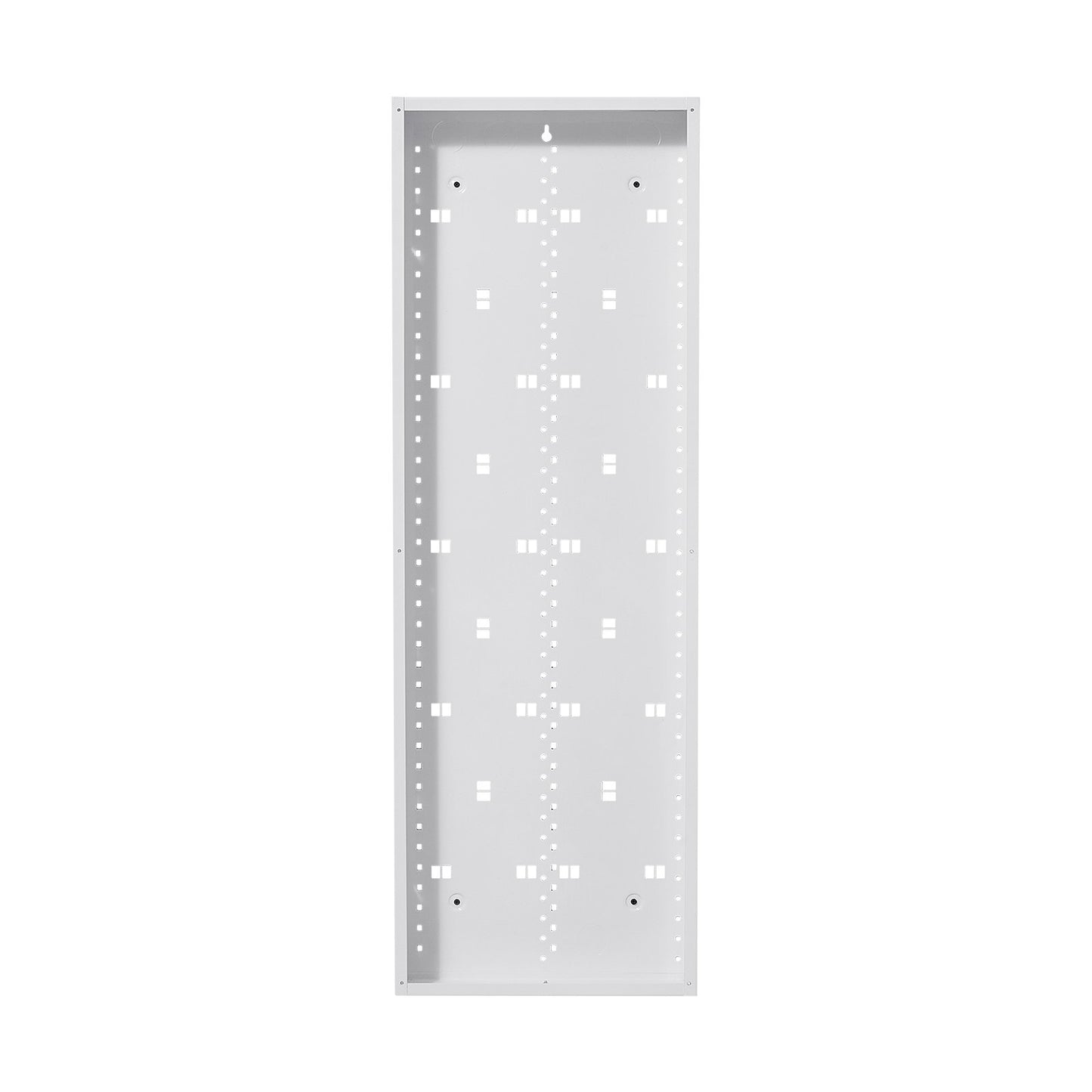 42-Inch Recessed In-Wall TV Media Enclosure with Cover - White