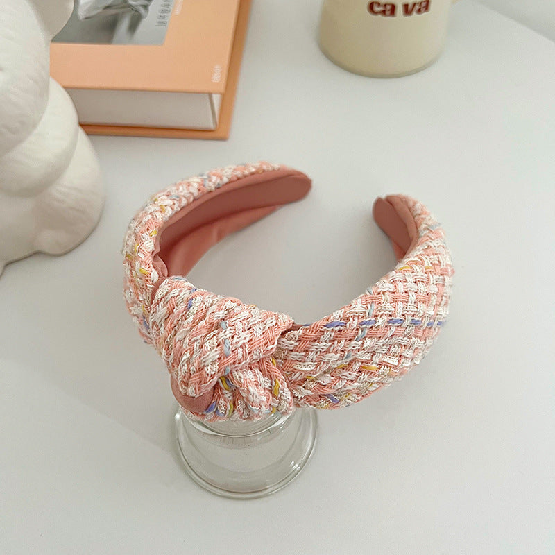 Korean Style Woolen Knotted Headband