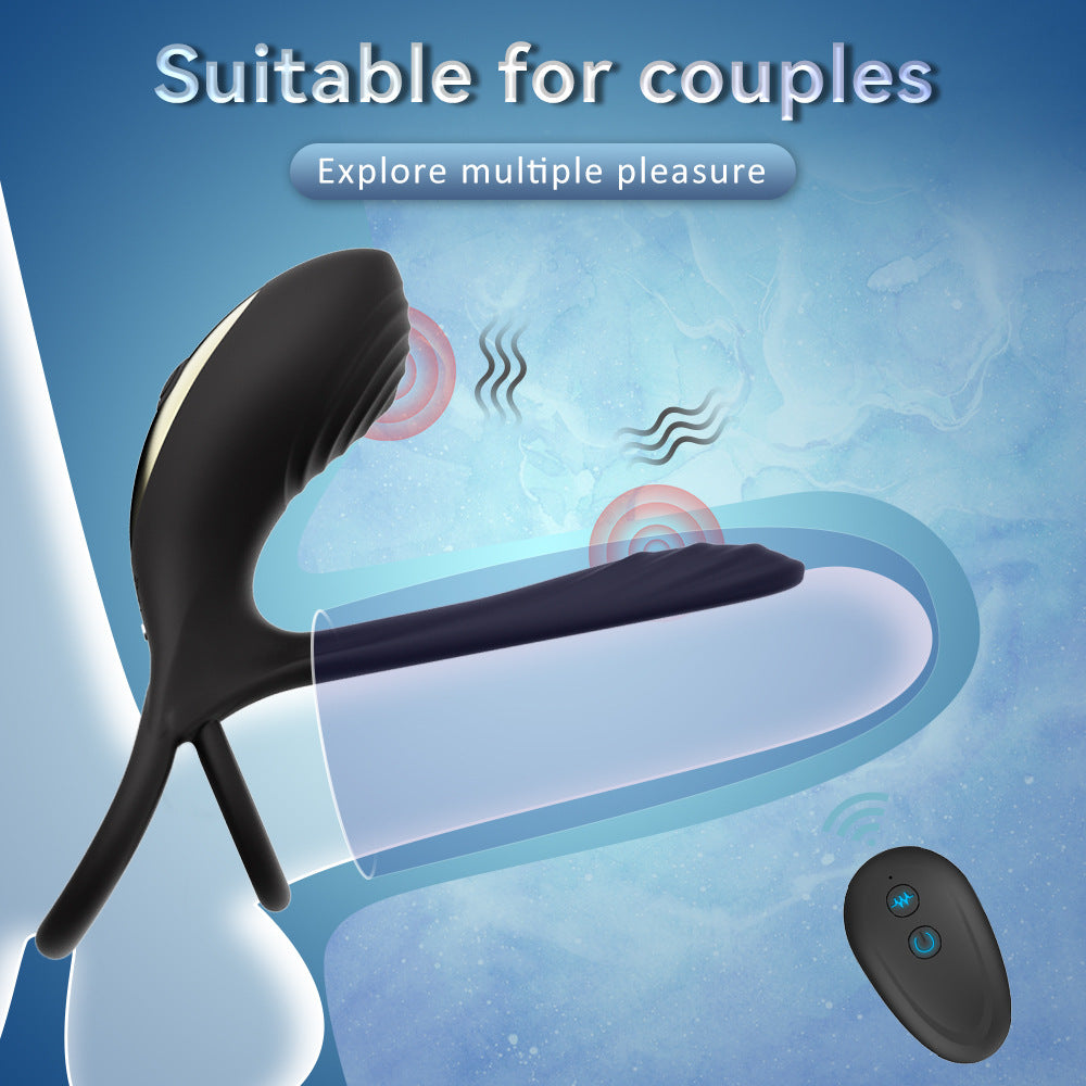 Wireless Vibration Ring for Adults - Men's and Women's Silicone Control