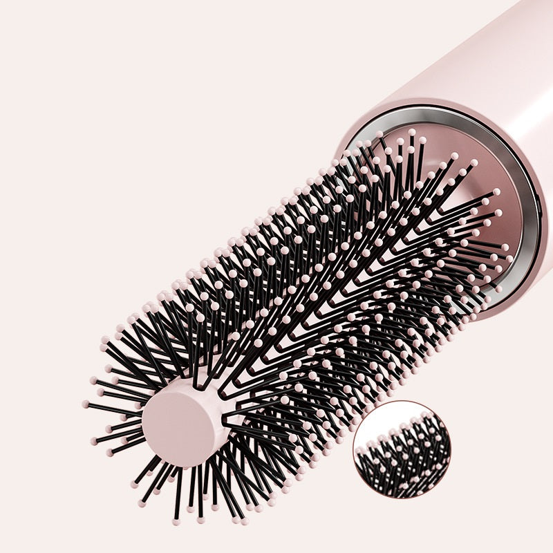 Portable Hair Curling Comb with Inner Buckle Cylinder for Easy Styling