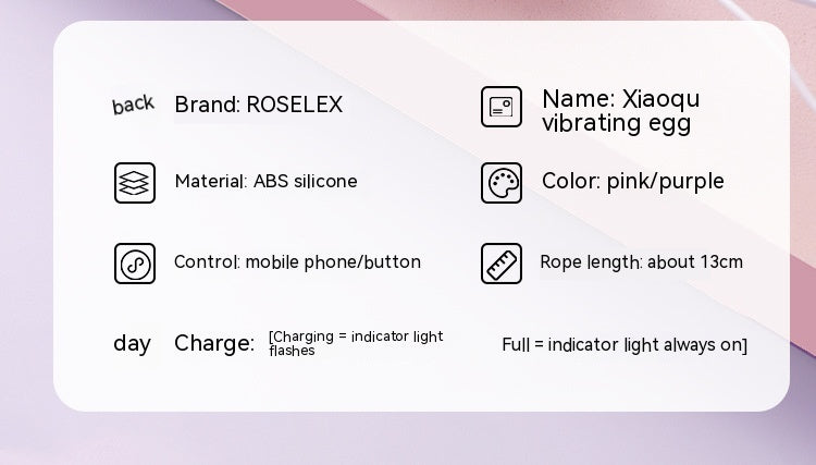 Remote Control Vibrator for Female Pleasure, Body-Entering, Pink & Purple