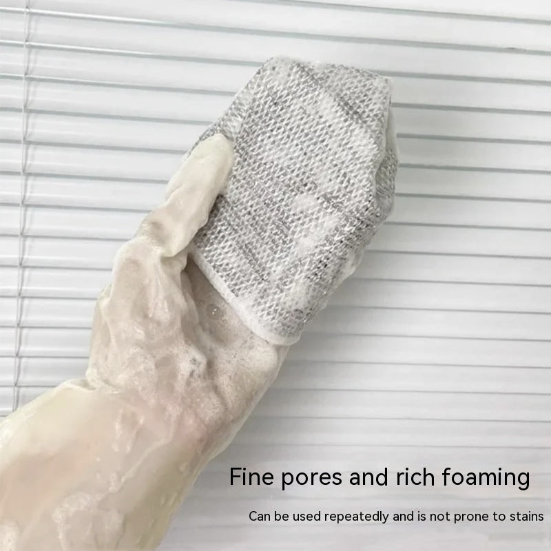 Steel Wire Dishcloth Mesh Cleaning Cloth - Multi-Layer Nylon Kitchen Sponge
